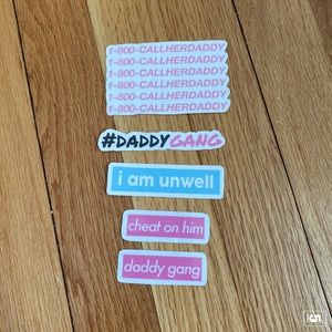 Call Her Daddy Sticker Set